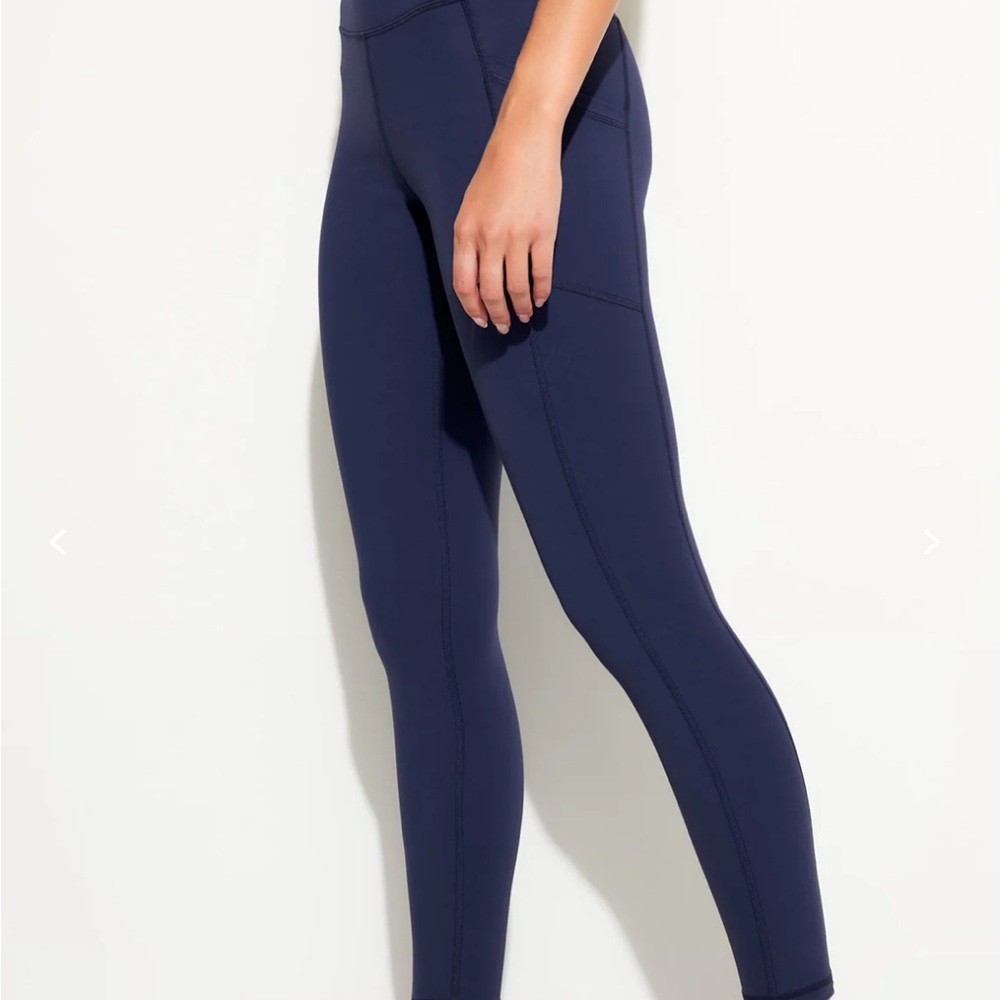 Spiritual Gangster Activewear Set M NEW w/tags will separate NAVY nirvana ALO - Picture 3 of 11